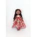 Handmade Rag Doll In  Removable Dress
