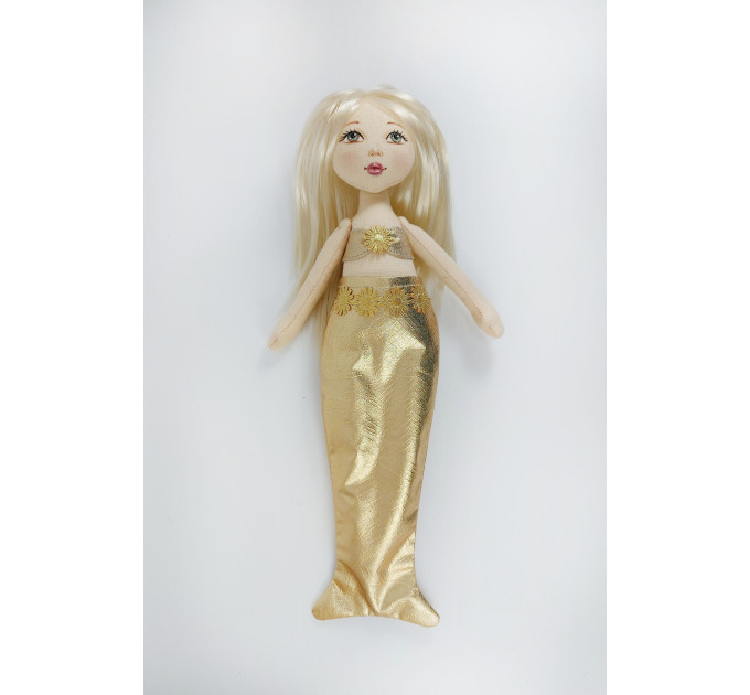 Little Rag Doll In A Detachable Mermaid Costume