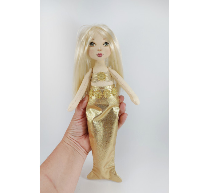 Little Rag Doll In A Detachable Mermaid Costume