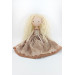 Princess Doll In A Brown Dress