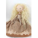 Princess Doll In A Brown Dress