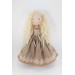 Princess Doll In A Brown Dress