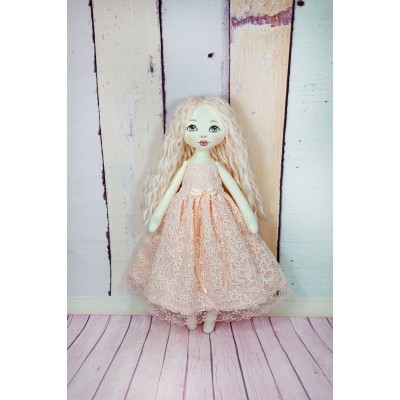 Princess Doll In Orange Dress