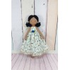 Rag Doll In A Removable Cotton Dress