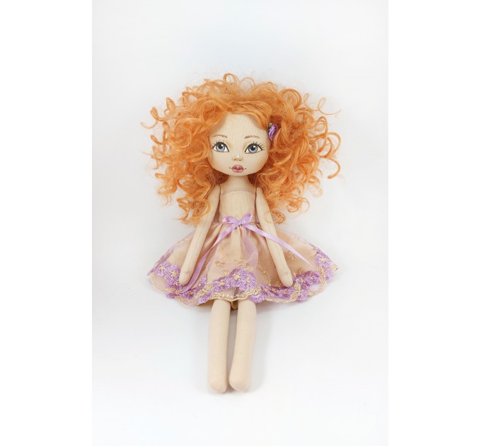 Red Hair Cloth Doll 16 Inches