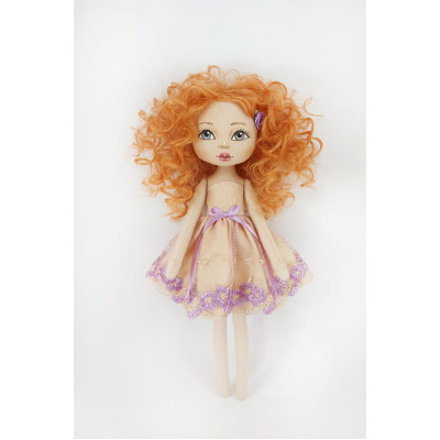 Red Hair Cloth Doll 16 Inches