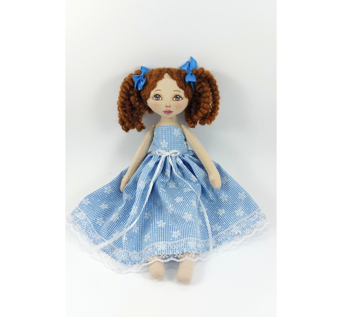 Small Rag Doll With Removable Clothes