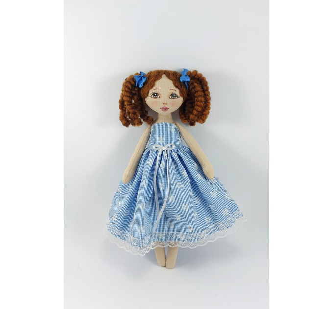 Small Rag Doll With Removable Clothes