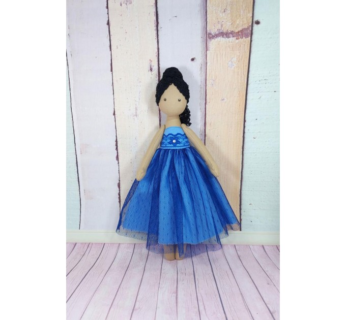 13 Inches Handmade Brown Ballerina Doll