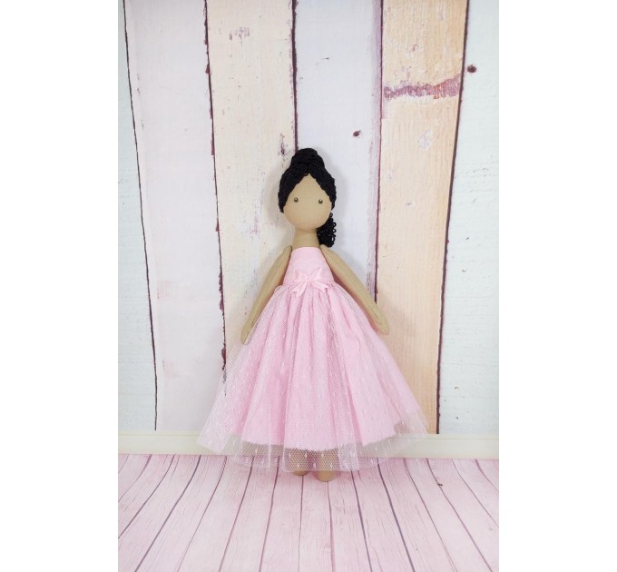 13 Inches Handmade Brown Ballerina Doll