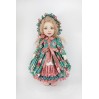 Collectible Rag Doll 15 Inches In A Removable Clothes In The Old Style