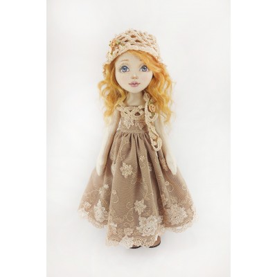 Handmade OOAK Cloth Doll 15 Inches