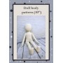 PDF PDF Cloth Doll Pattern 30 Inches