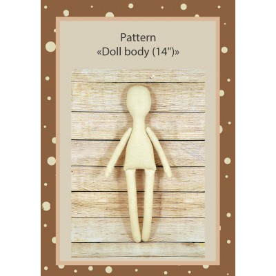 PDF Pattern Dolls Body 14 Inches
