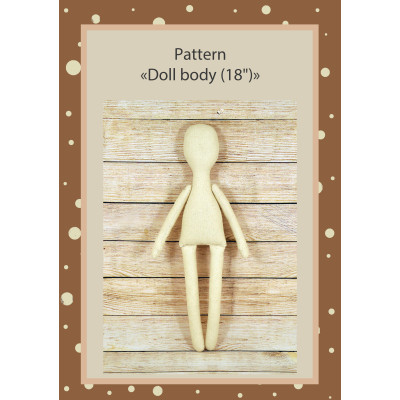 PDF Pattern Dolls Body 18 Inches