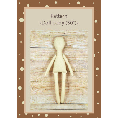 PDF Pattern Dolls Body 30 Inches