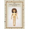 PDF Patterns & Tutorial Doll Body 18 And 20 Inches