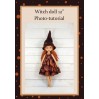 PDF Photo Tutorial & Pattern Rag Doll Witch 12 Inches