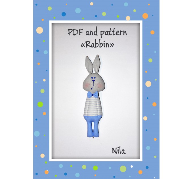 PDF Rabbit Toy Pattern And Tutorial