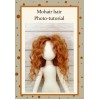 PDF Sewing Tutorial Hairstyle For A Doll From Mohair Hair 