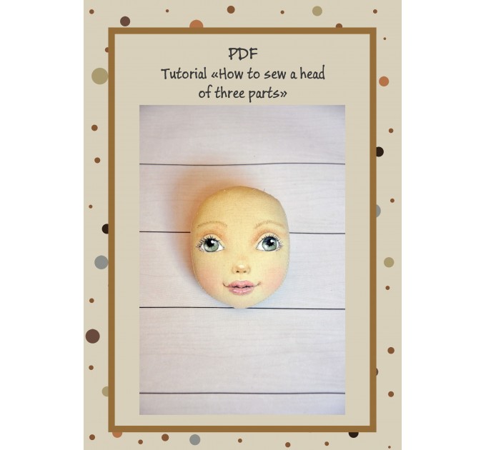 PDF Tutorial Cloth Doll Head