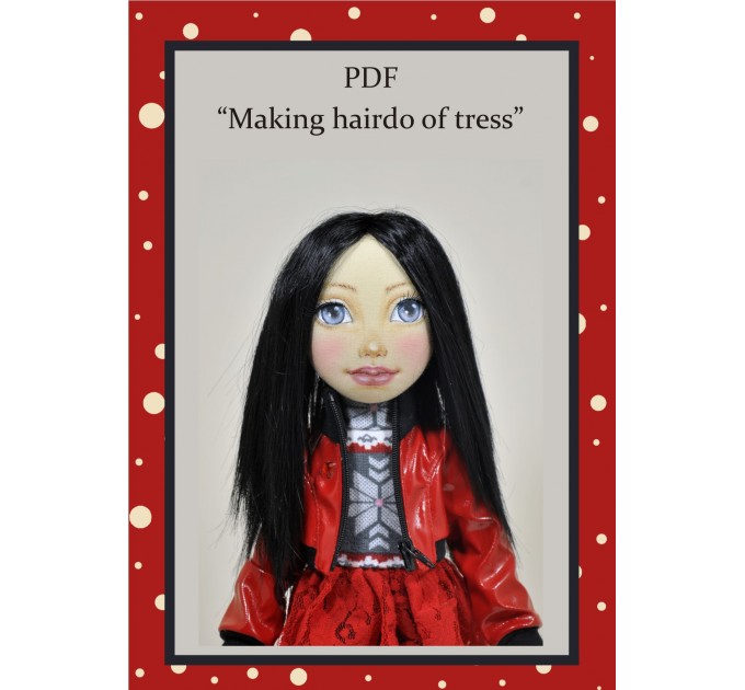 PDF Tutorial Hairstyle For Dolls