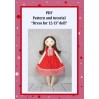 Pattern Sewing Dresses For Dolls 12-13 Inches