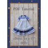 PDF Patter Of The Dress For Dolls 15 Inches #3