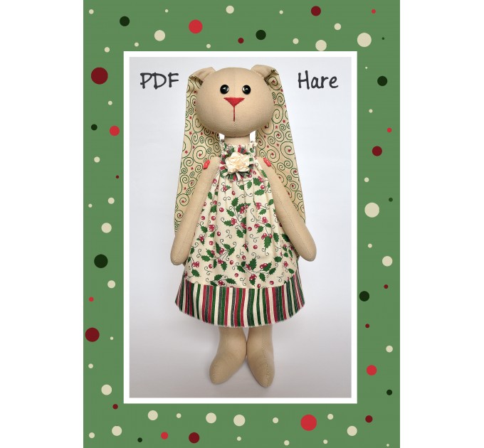 PDF Pattern & Tutorial "Hare Girl #1