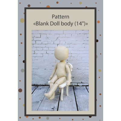 PDF Pattern Dolls Body 14 Inches #2