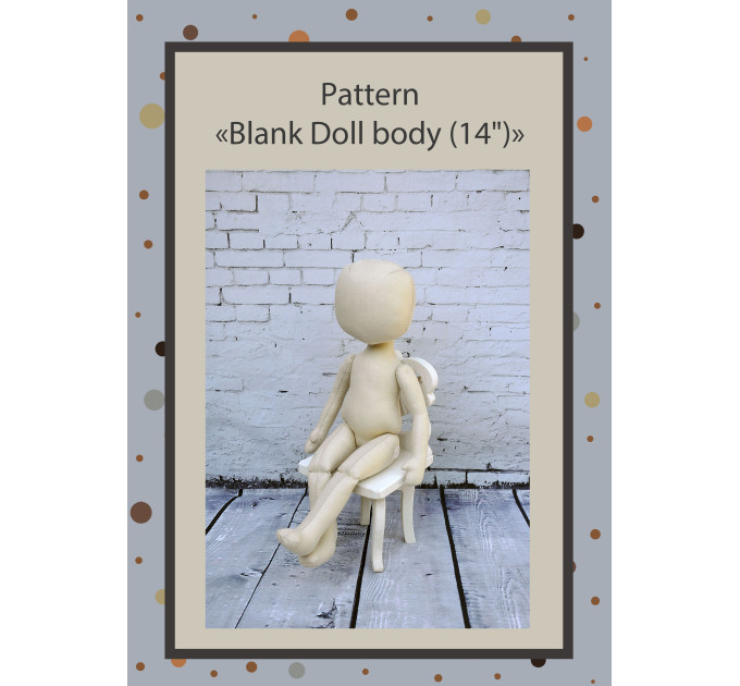 PDF Pattern Dolls Body 14 Inches #2