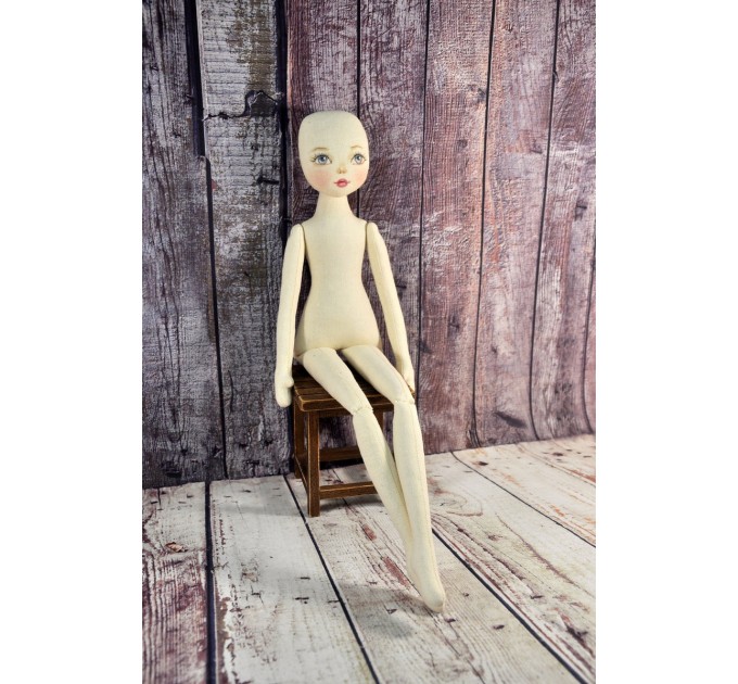 Blank doll body-18" blank rag doll ragdoll body the body of the doll made of cloth