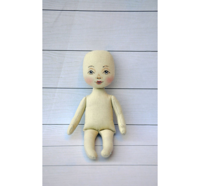 Blank doll body 9 Inches