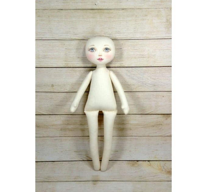 Rag Doll Body 12 Inches With Painting Face #1