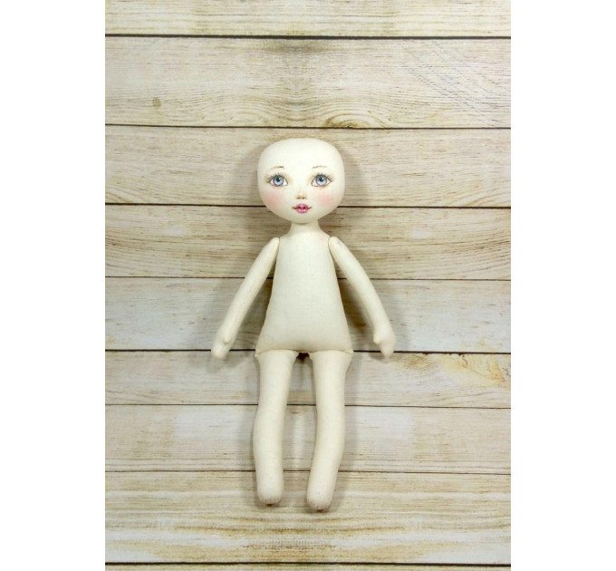 Rag Doll Body 12 Inches With Painting Face #1