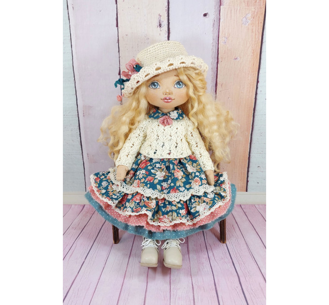 OOAK Handmade Cloth Doll  | nilasdolls.com