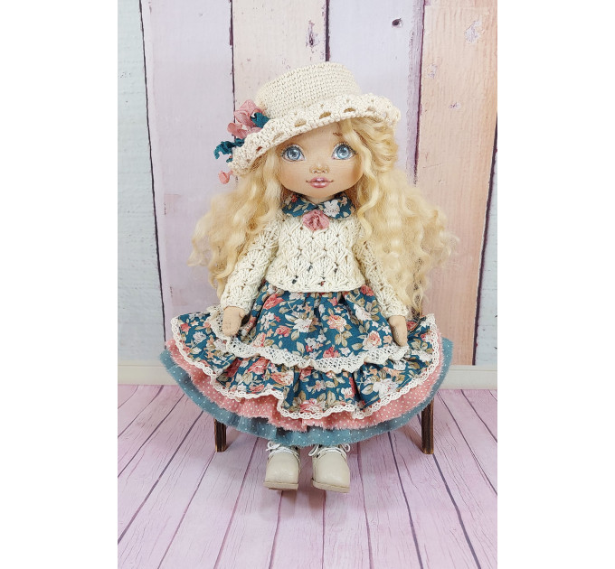 OOAK Handmade Cloth Doll  | nilasdolls.com