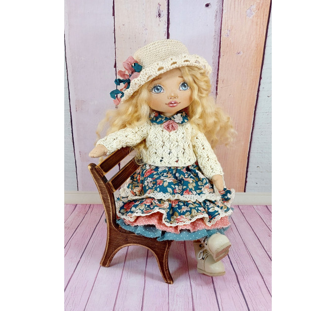 OOAK Handmade Cloth Doll  | nilasdolls.com