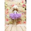 Handmade Ballerina Doll | Handmade Cloth Dolls In Violet Dress 